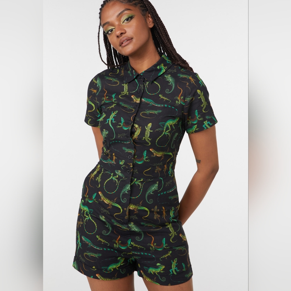Dangerfield cotton playsuit